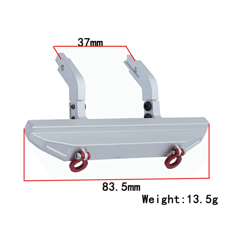 Bộ Cản Trước Và Sau Bằng Kim Loại Cho Xe Điều Khiển Từ Xa TRX4-M TRX4M Tỉ Lệ 1 / 1
