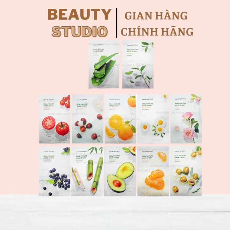 Mặt Nạ Nature Republic Real Nature Mask Sheet 23g