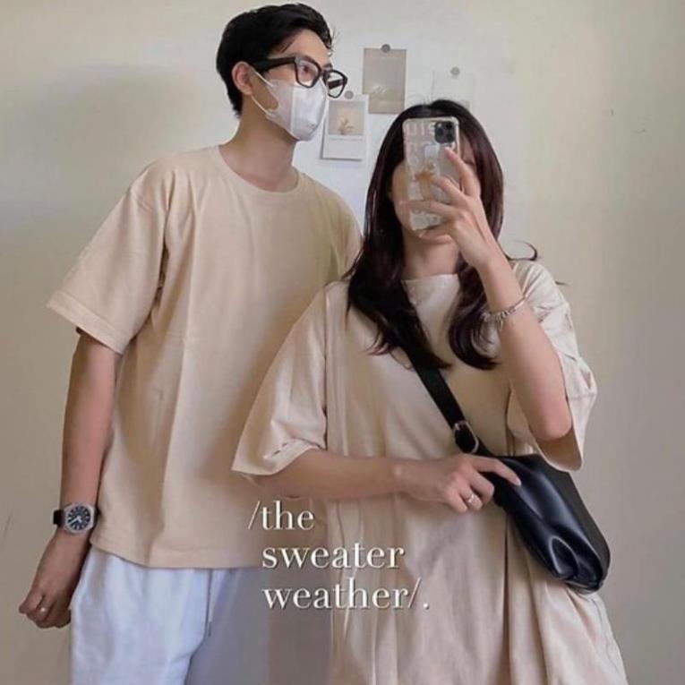 [ Rẻ Vô Địch ] Áo Phông Trơn Cotton Khô 3158 QC Tay Lỡ Nam Nữ Unisex