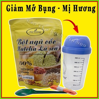 Bột ngũ cốc matcha lá sen mị hương - 100% chính hãng date mới