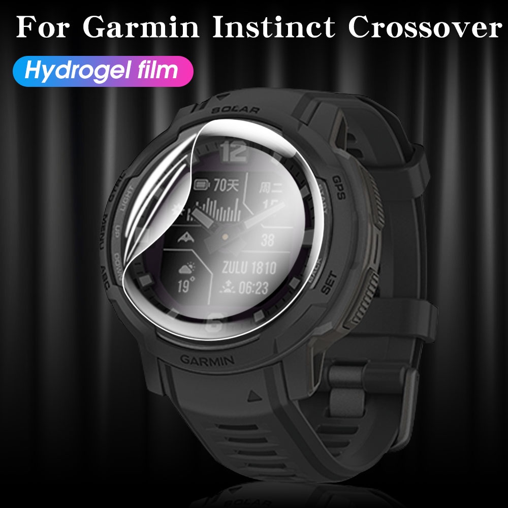 Miếng Dán Cường Lực Bảo Vệ Màn Hình HD Chống Dấu Vân Tay Cho Đồng Hồ Thông Minh Garmin Instinct Crossover