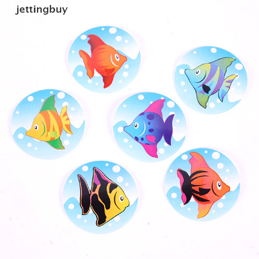 Bộ 100 Miếng Dán Hình Động Vật Hành Tinh Dùng Trang Trí Hộp Bánh DIY