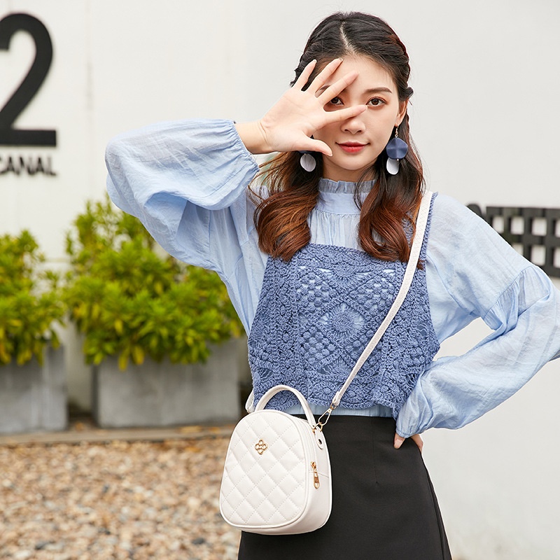 Túi Đeo Vai Đựng Điện Thoại Họa Tiết Thêu Thời Trang Cho Nữ