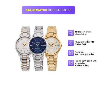 Đồng hồ nữ Orient Watch Classic RF-QA001 máy pin mặt kính cường lực chống xước dây thép đeo tay cao cấp chính hãng