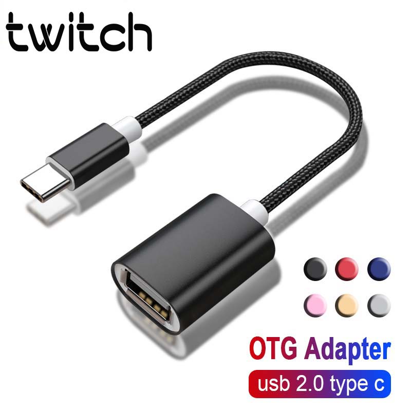 Cáp OTG TWITCH chuyển đổi USB Type C sang USB 2.0 thiết kế chuyên dụng