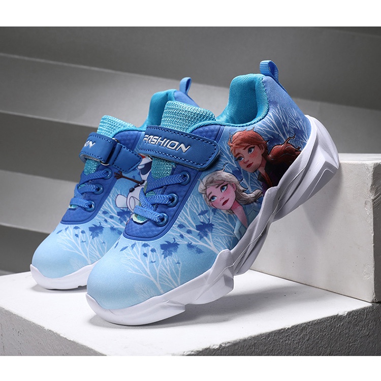Giày thể thao công chúa Elsa cho bé gái 2-9 tuổi