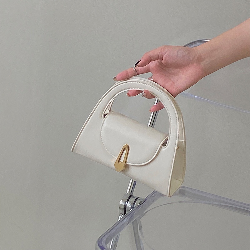 Túi Xách Đeo Chéo Có Khóa Phong Cách Hàn Quốc Cổ Điển Thời Trang Cho Nữ