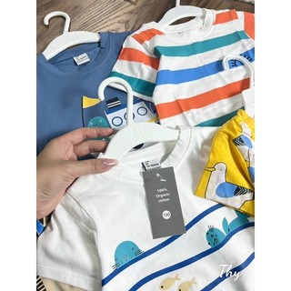 Set 3 áo cotton bé trai