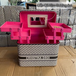 Cốp Cá nhân Các Loại 2 tầng CRHISTINA DROI đựng mỹ phẩm siêu đẹp đồ nail/mi/makeup Hanishopmypham