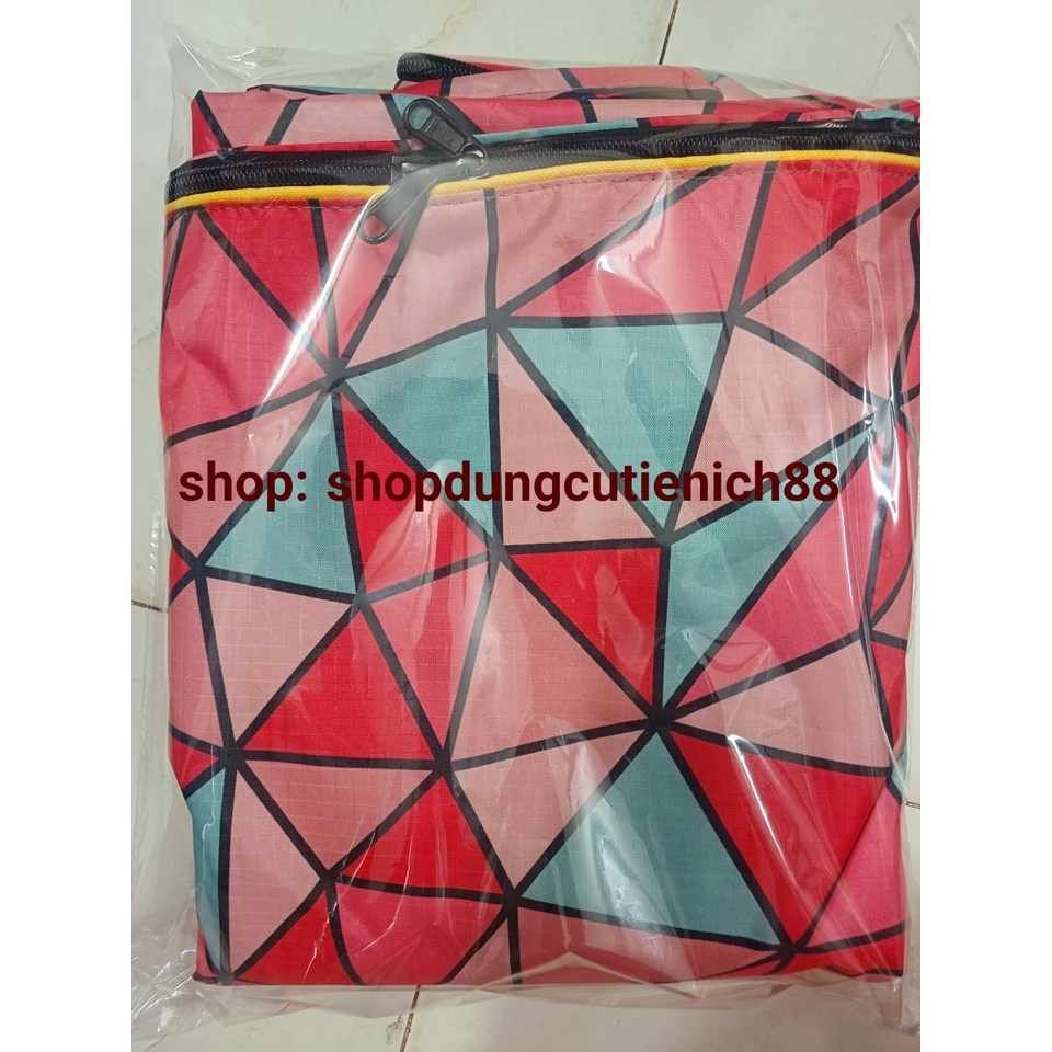 (Dành cho Máy Panasonic Cửa Trên 7.6kg đến 16KG ] Áo trùm máy giặt VẢI DÙ CỰC DÀY, DÂY KHÓA KÉO TO - bao chùm chống bụi