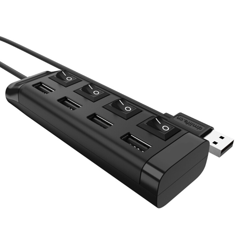 Bộ Chia Cổng USB Kèm Công Tắc Riêng Biệt Cho Laptop PC