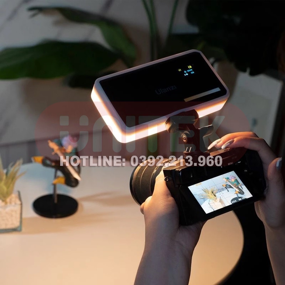 Đèn LED (Tích Hợp Pin Sạc 5000mAh): Chụp Hình Quay Phim Ulanzi VL200 Bi Color fill light - Dải Màu 2500K Đến 9000K