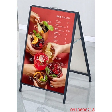 Khung Sắt Standee Trong Nhà, Ngoài Trời KT 60 X 80cm