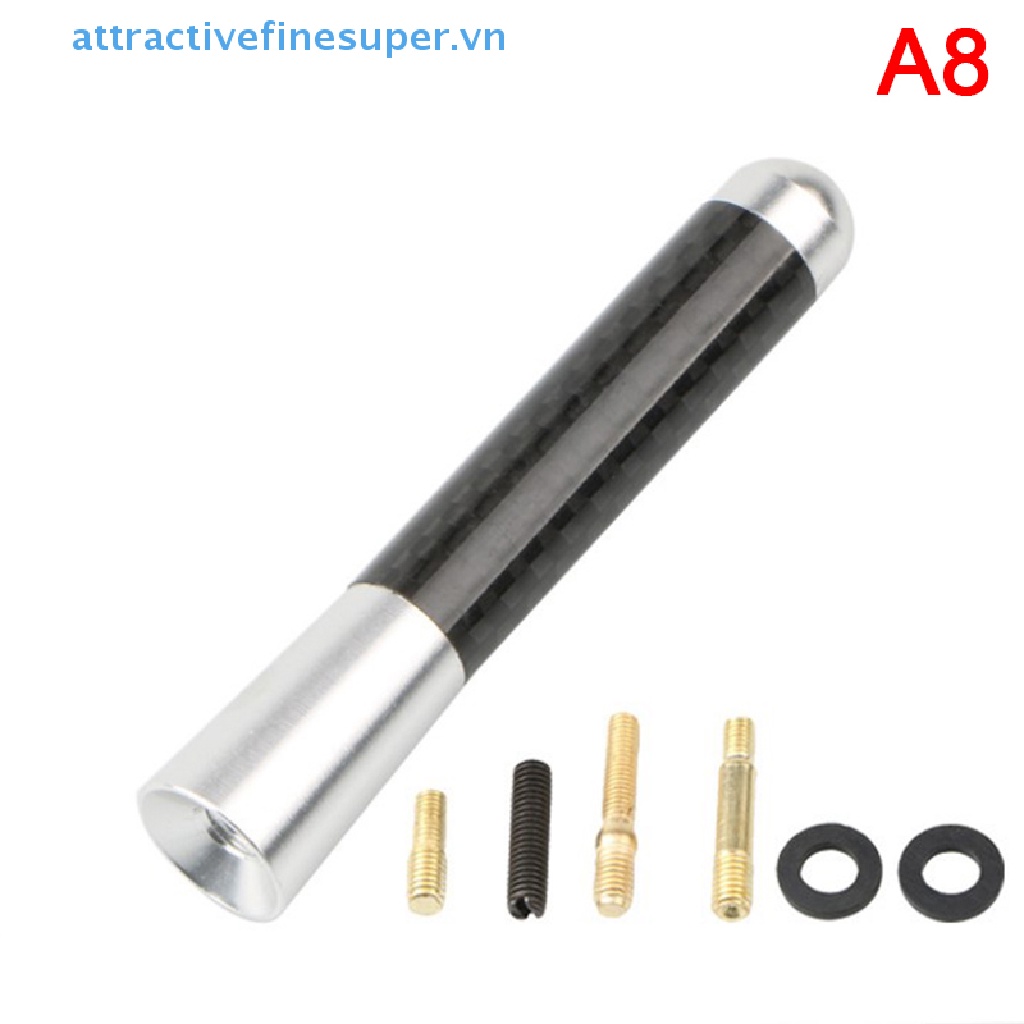 1 Ăng Ten Sợi carbon Trang Trí Xe Hơi 3.5CM 8CM 12CM 28CM