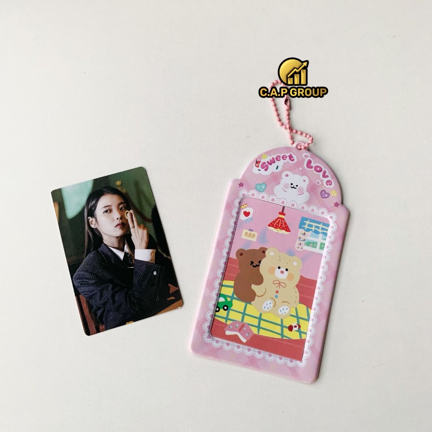 Vỏ đựng card bọc thẻ bảo vệ ảnh bo góc Lomo Blackpink KPOP bao thẻ học sinh sinh viên