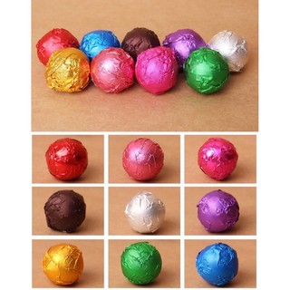 Giấy bạc bọc chocolate/socola 10*10cm nhiều màu
