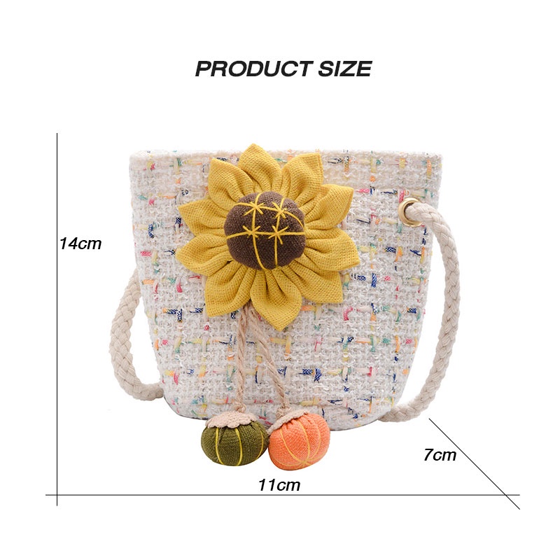 CATIMINI Túi Đeo Chéo Phong Cách Bohemian Thời Trang Cho Bé Gái