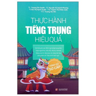 Sách thực hành tiếng trung hiệu quả - trình độ sơ cấp