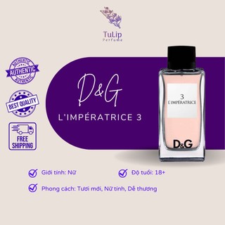 Nước hoa D&G L'Imperatrice 3 5ml/10ml/20ml - tulip.perfumista