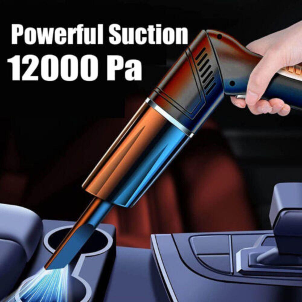 Máy Hút Vaccum Mini Cầm Tay 12000Pa Có Thể Sạc Lại Cho Xe Hơi