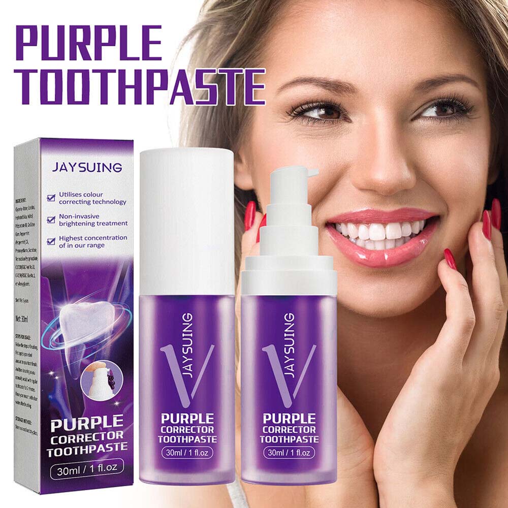 JAYSUING Whitening Teeth Toothpaste Oral Cleaning Care Brightening Remove Stain Toothpaste