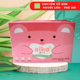 HCM - KHĂN VẢI KHÔ ĐA NĂNG AIKO HỘP 340G (160 TỜ)