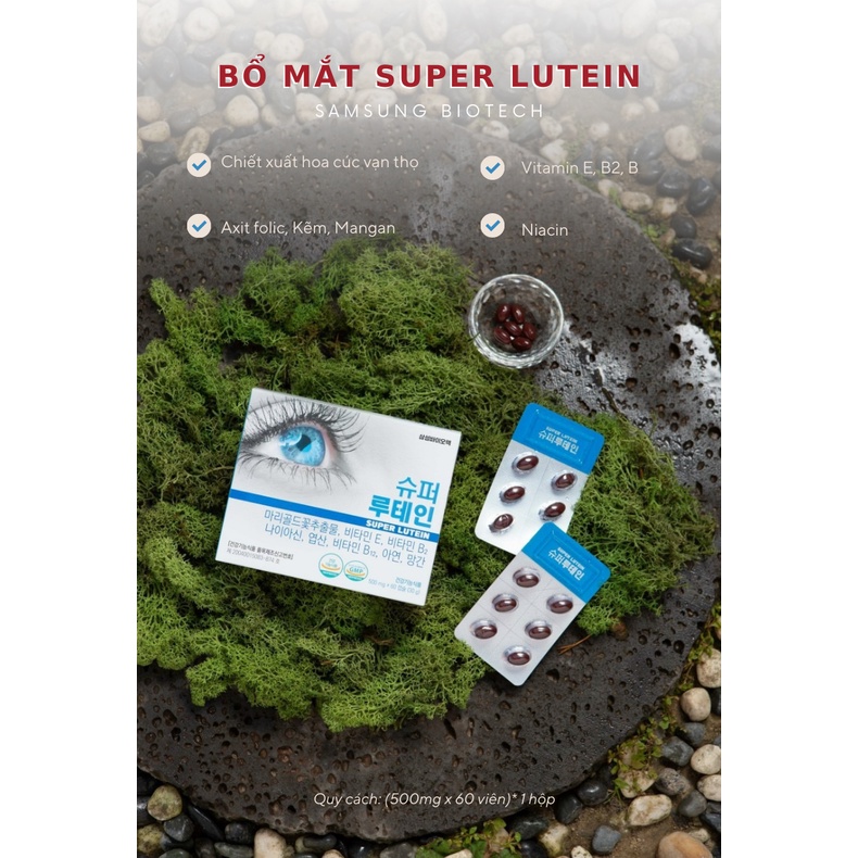 Viên Bổ Mắt Vitamin A Hanmi Hàn Quốc 60 Viên