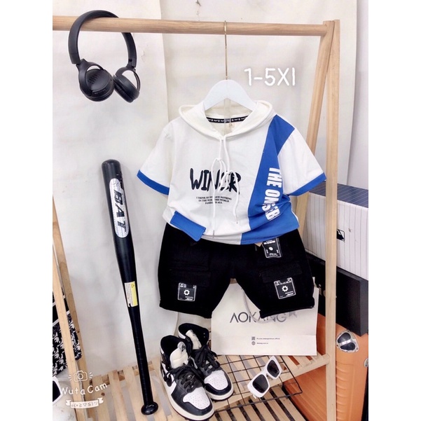 Bộ cộc bé trai từ 18-35kg