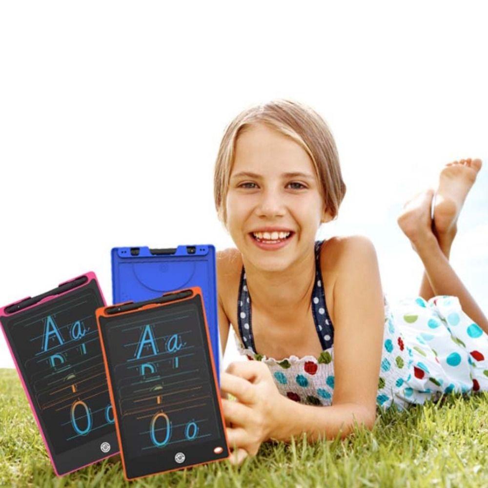 ANEMONE Bảng Vẽ Màn Hình LCD Kỹ Thuật Số Có Thể Xóa Được Kèm Nút Pin Tiện Dụng