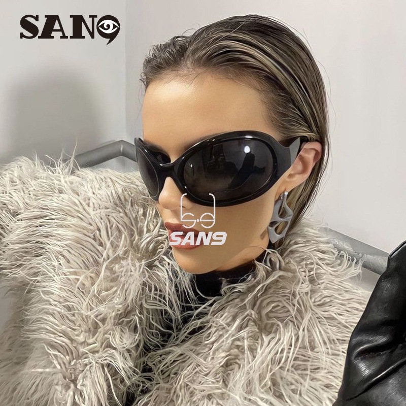 Kính Mát Người Ngoài Hành Tinh Phong Cách Hip hop Âu Mỹ Mới 2023 (San9) Y2K