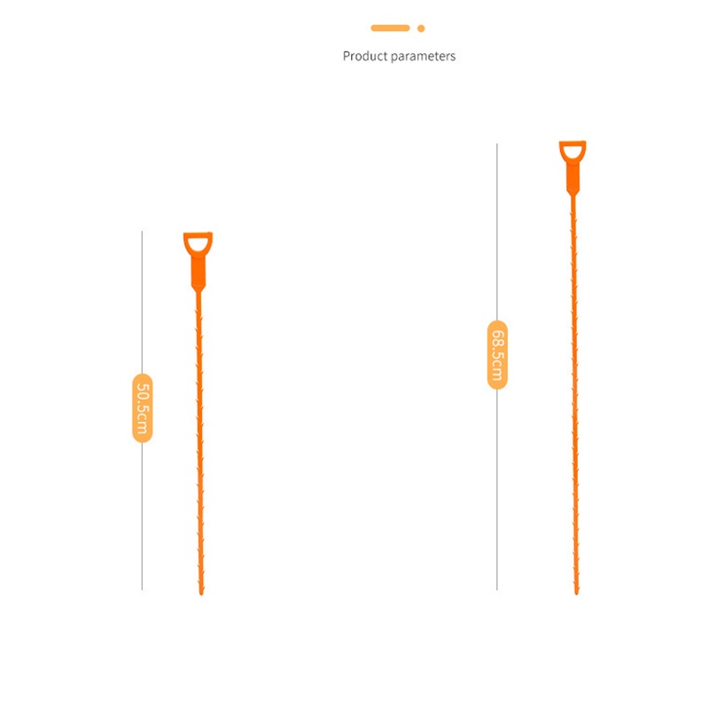 Bàn Chải Vệ Sinh Ống Thoát Nước Hồ Bơi Kiểu Nhật Bản Tiện Dụng