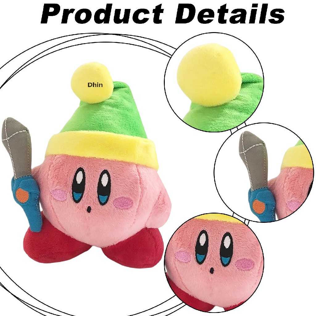 Đồ chơi nhồi bông Kir-by Kir-by Làm Quà Tặng