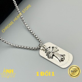 Dây chuyền Chrome Heart Pedant Cross mạ bạc 925 cao cấp fullbox - Chrome Heart Store