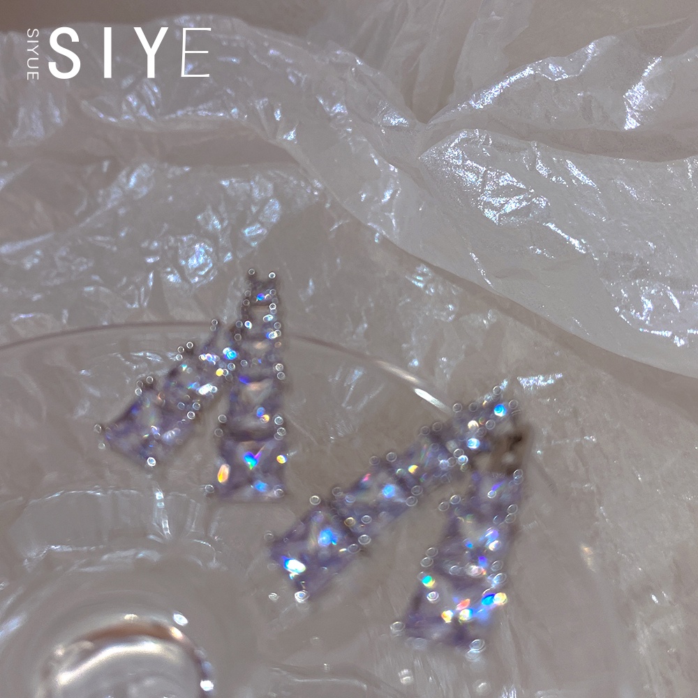 Bông Tai Đính Đá Zircon Thời Trang Dành Cho Nữ