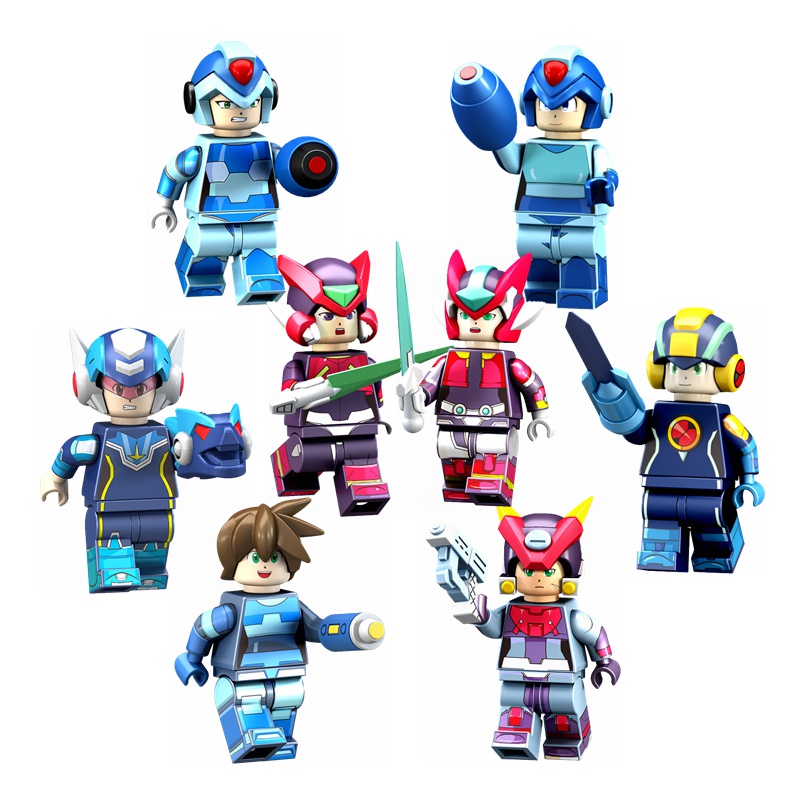 Bộ Đồ Chơi Lắp Ráp Mô Hình Nhân Vật Mega Man Zero