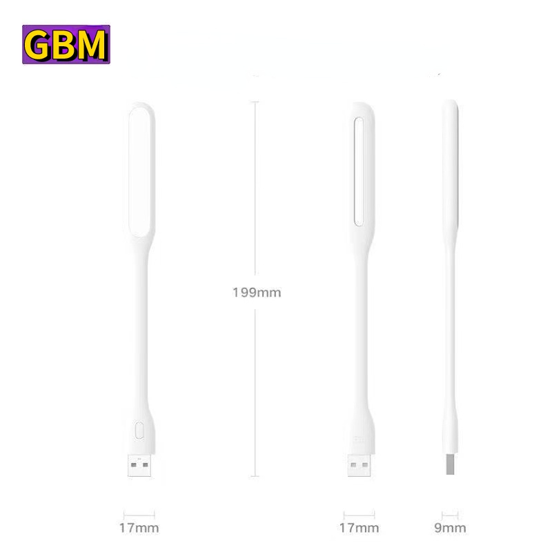 Đèn LED di động Xiaomi Mijia Youpin ZMI USB gốc với công tắc Độ sáng 5 mức USB cho máy tính xách tay ngân hàng điện Máy tính xách tay