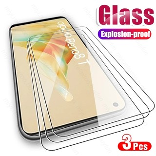  3 Kính Cường Lực Cho oppo A3 Pro A3x A16 A17 A18 A38 A58 A60 A78 A79 A98 reno8 T 8T Reno 8 5G 4G 2023 Full Cover Bảo Vệ Màn Hình Phía Trước Phim Bảo Vệ 