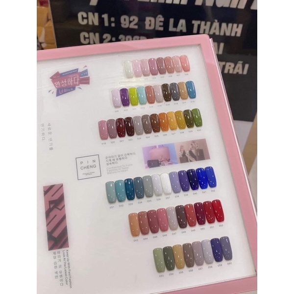 Sơn gel, sơn móng tay màu kem huaxi