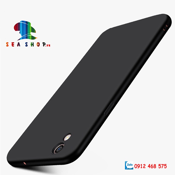Ốp lưng Oppo R9 - F1 Plus nhựa dẻo - đen - chống trơn trượt