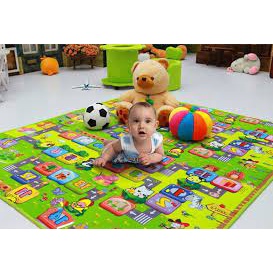 Thảm Xốp 2 Mặt Cho Bé Maboshi nhiều kích cỡ, màu ngẫu nhiên