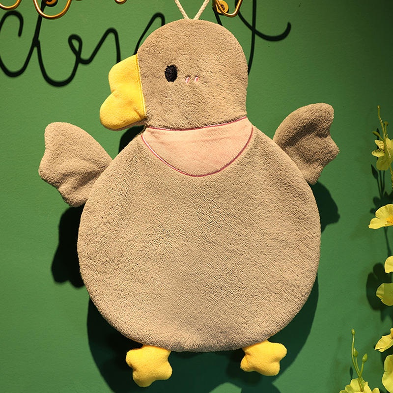 Khăn Lau Tay Họa Tiết Hoạt Hình Dễ Thương Dành Cho Nhà Bếp / Phòng Tắm