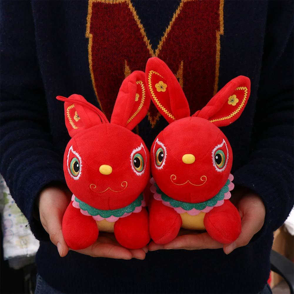 Thỏ Nhồi Bông Cotton Dễ Thương Dùng Làm Quà Tặng