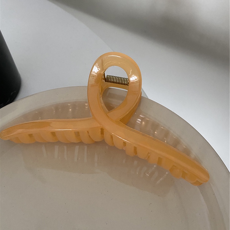 Kẹp Tóc Hình Cá Mập Dạng Thạch Cao Cấp Cho Nữ