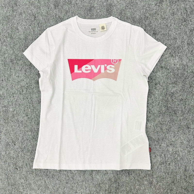 Áo thun levis in thêu hình dễ thương vnxk