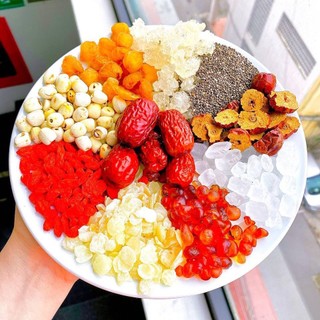 Sét chè Dưỡng nhan 13 vị (nấu 8 đến 10 chén chè) Thơm ngon