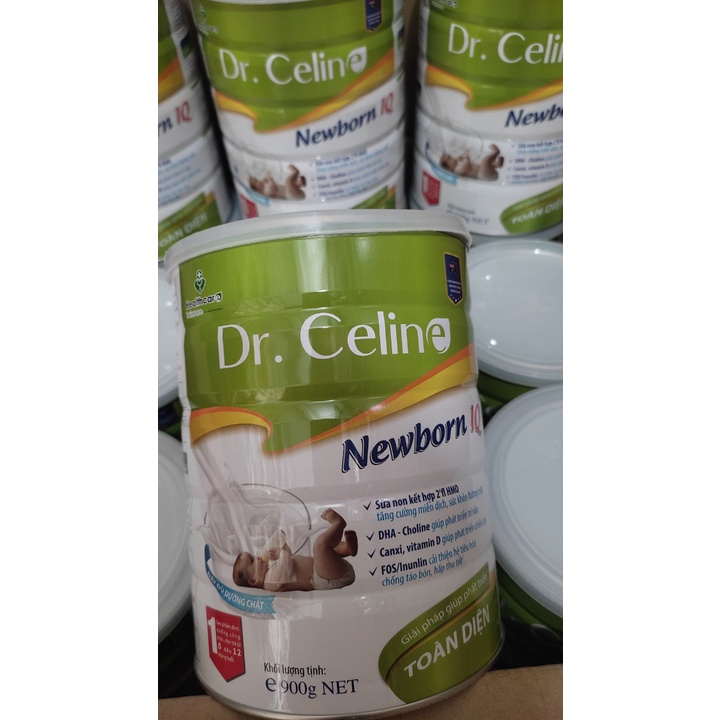 (Sỉ và Lẻ) Sữa bột Dr.Celine Newborn IQ 900gr