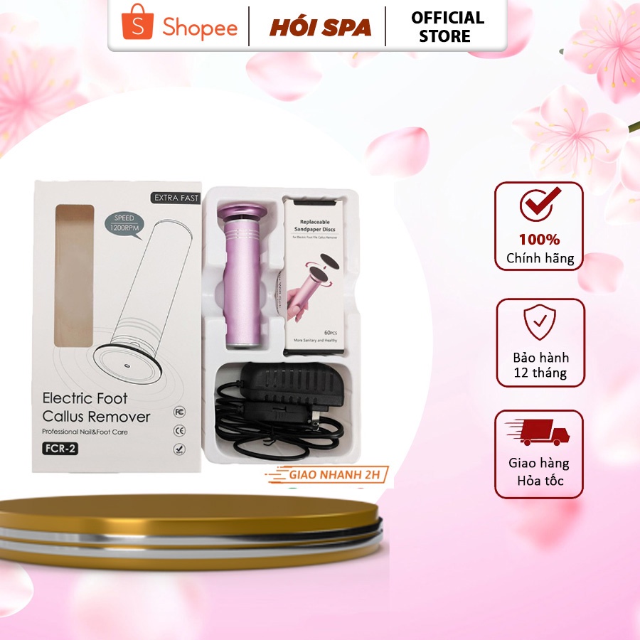 (Sale) Máy Chà Gót,Trà Gót Chân Cà Sạch Da Thừa Dưới Gót Chân Chính Hãng Bảo Hành 12 Tháng.