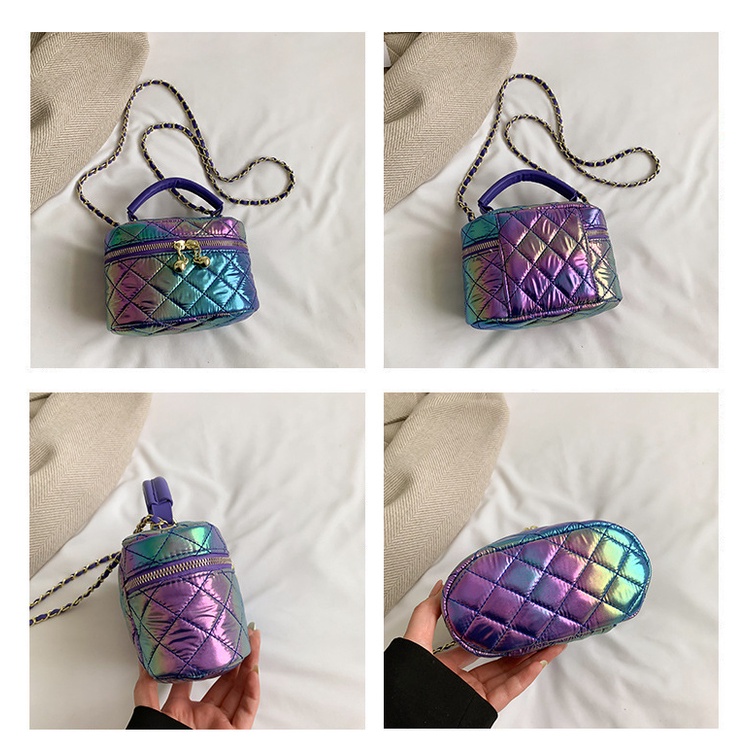 Túi Đeo Chéo Màu Gradient Thời Trang Mới Cho Nữ