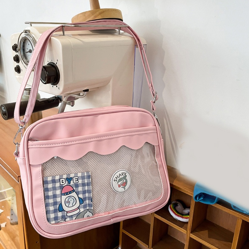 Túi Đeo Chéo Trong Suốt Phong Cách Harajuku Cho Nữ