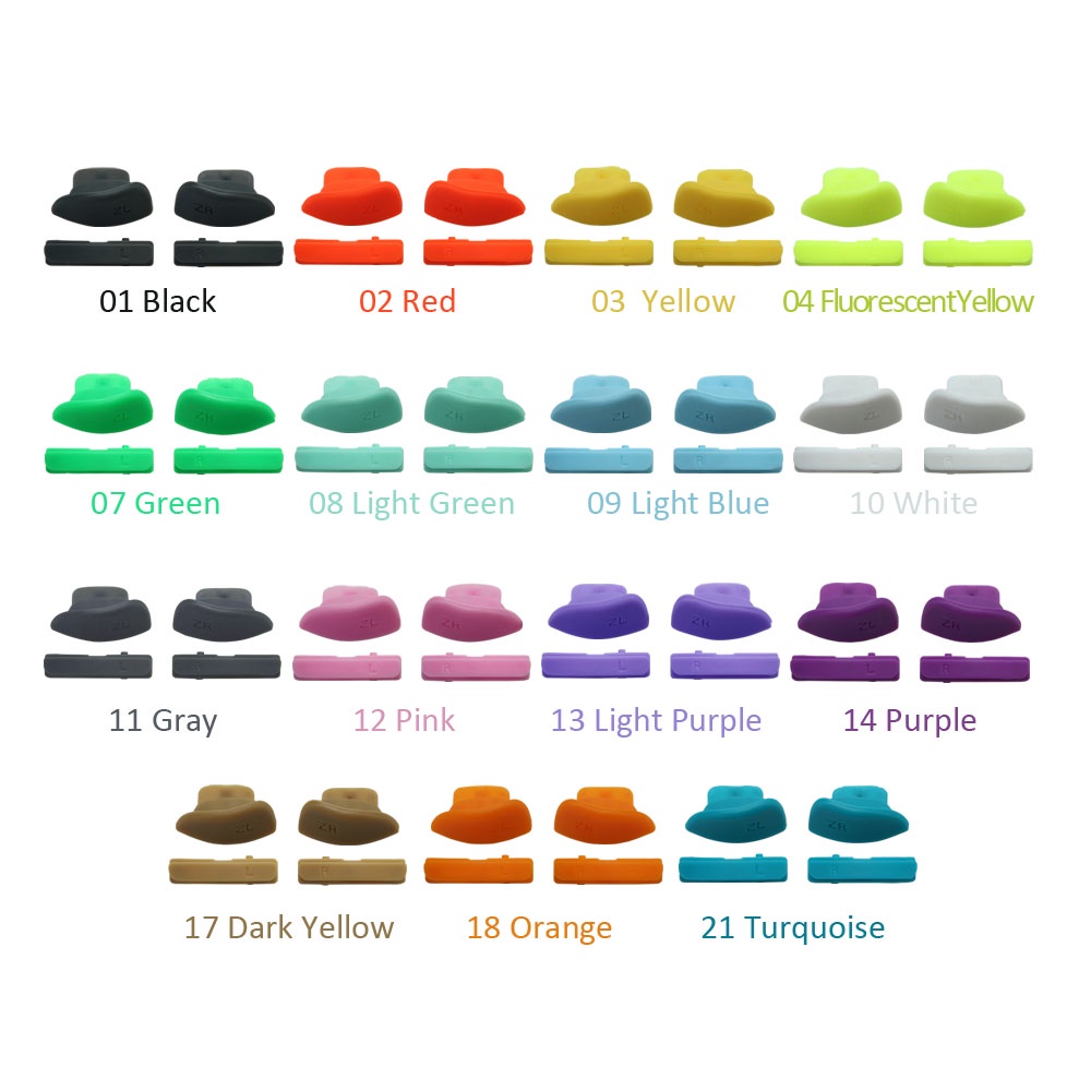 4 Nút ZR ZL L R Thay Thế Cho Tay Cầm Chơi Game Nintendo Switch OLED Joy-Con NS